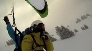 tandem en speedriding a la clusaz