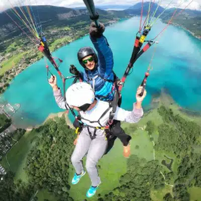 Baptême parapente à Annecy